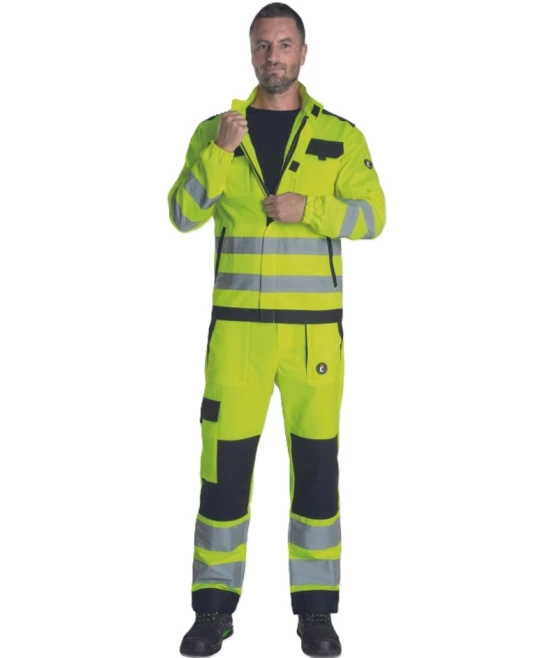 Jacheta HiVis tercot 250g/m2, galben