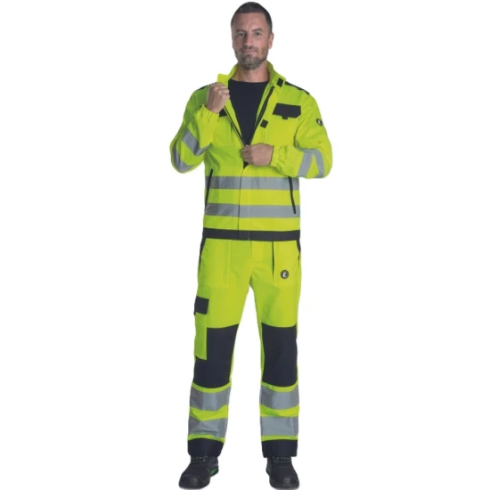 Jacheta HiVis tercot 250g/m2, galben