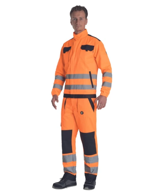 Jacheta HiVis tercot 250g/m2, portocaliu