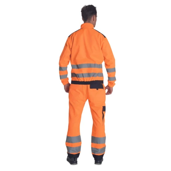 Jacheta HiVis tercot 250g/m2, portocaliu Jacheta HiVis tercot 250g/m2, portocaliu