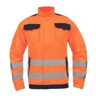 Jacheta HiVis tercot 250g/m2, portocaliu Jacheta HiVis tercot 250g/m2, portocaliu