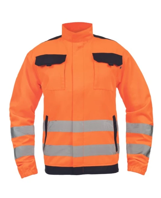Jacheta HiVis tercot 250g/m2, portocaliu