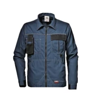 Jacheta de lucru tercot foarte rezistent la uzura si confortabil, 300 g/mp bleumarin
