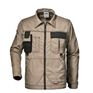 Jacheta de lucru tercot foarte rezistent la uzura si confortabil, 300g/mp , kaki