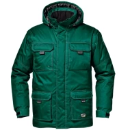 Jacheta de iarna  2 in 1 cu maneci detasabile, verde