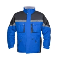 Jacheta de iarna impermeabila, albastru-negru