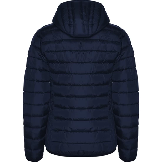 Jacheta scurta matlasata, cu gluga, femei, bleumarin Jacheta scurta matlasata, cu gluga, femei, bleumarin