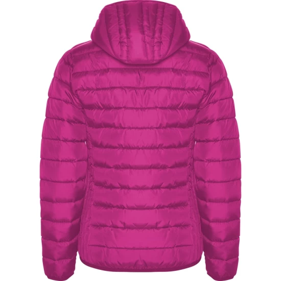 Jacheta scurta matlasata, cu gluga, femei, roz fucsia Jacheta scurta matlasata, cu gluga, femei, roz fucsia
