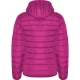 Jacheta scurta matlasata, cu gluga, femei, roz fucsia Jacheta scurta matlasata, cu gluga, femei, roz fucsia