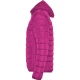 Jacheta scurta matlasata, cu gluga, femei, roz fucsia Jacheta scurta matlasata, cu gluga, femei, roz fucsia