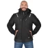 Jacheta de iarna premium, membrana TPU, negru