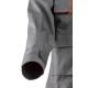 Jacheta de lucru, tercot, 245 g/mp, gri-portocaliu Jacheta de lucru, tercot, 245 g/mp, gri-portocaliu