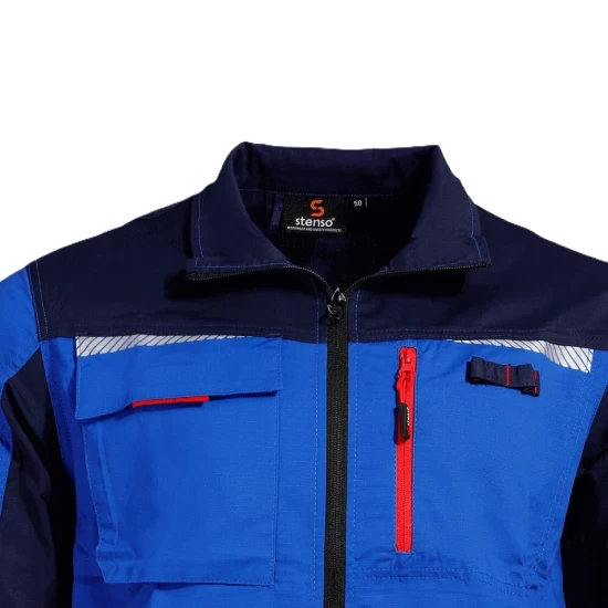 Jacheta de lucru subtire ripstop Royal stretch, 190g/m2, albastru-bleumarin Jacheta de lucru subtire ripstop Royal stretch, 190g/m2, albastru-bleumarin
