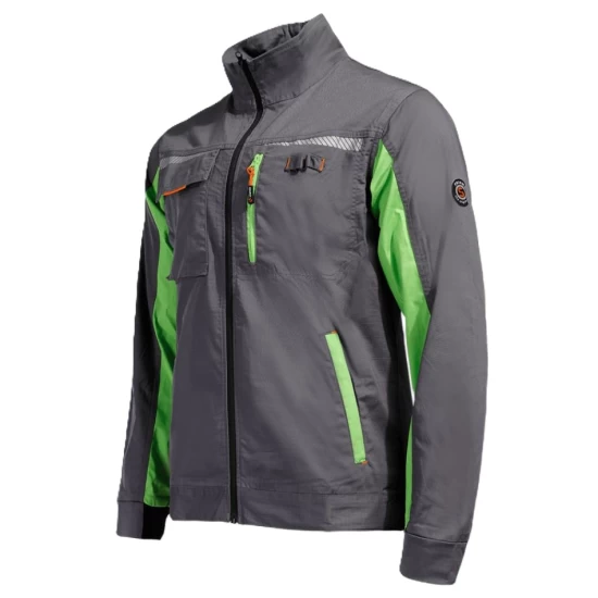 Jacheta de lucru subtire ripstop Royal stretch, 190g/m2, gri-verde Jacheta de lucru subtire ripstop Royal stretch, 190g/m2, gri-verde