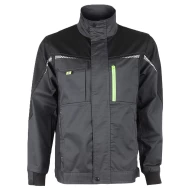 Jacheta de lucru stretch Prisma, tercot 270g/m2, gri-verde Jacheta de lucru stretch Prisma, tercot 270g/m2, gri-verde