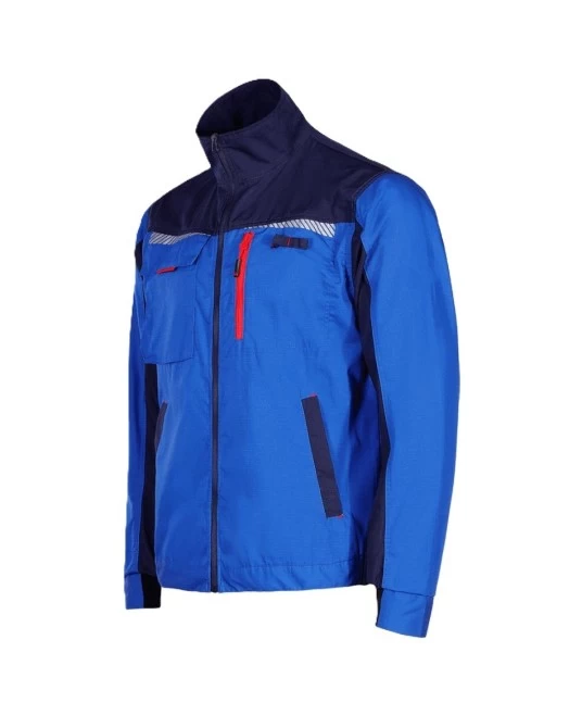 Jacheta de lucru subtire ripstop Royal, 190g/m2, albastru-bleumarin Jacheta de lucru subtire ripstop Royal, 190g/m2, albastru-bleumarin