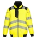 Jacheta reflectorizanta Pilot de iarna Hi-Vis 3-in-1 [PW302], Galben/Negru