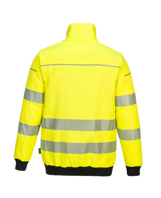 Jacheta reflectorizanta Pilot de iarna Hi-Vis 3-in-1 [PW302], Galben/Negru