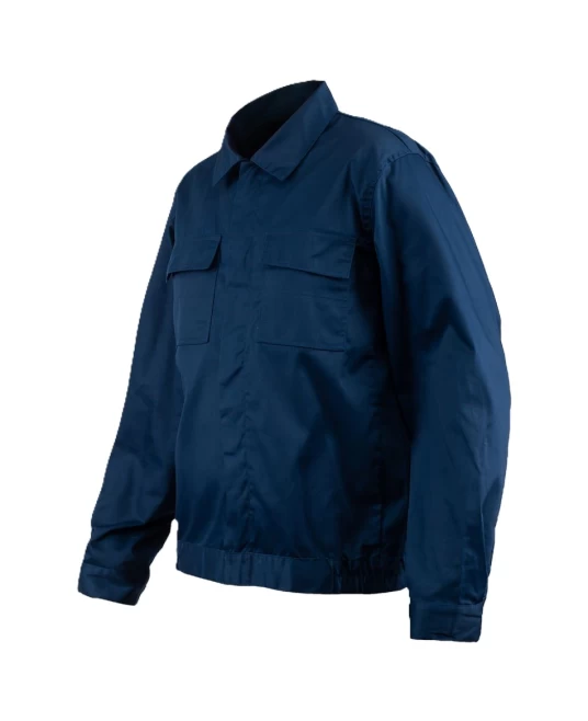 Jacheta de lucru Pluto, tercot subtire bleumarin, 195g/m2 Jacheta de lucru Pluto, tercot subtire bleumarin, 195g/m2