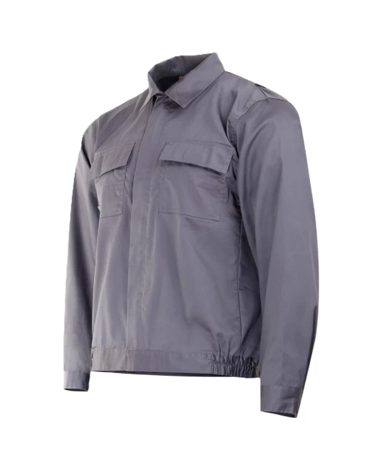 Jacheta de lucru Pluto tercot subtire gri, 195g/m2 Jacheta de lucru Pluto tercot subtire gri, 195g/m2