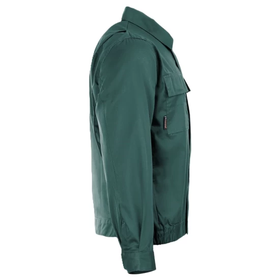 Jacheta de lucru Pluto tercot subtire verde, 195g/m2 Jacheta de lucru Pluto tercot subtire verde, 195g/m2