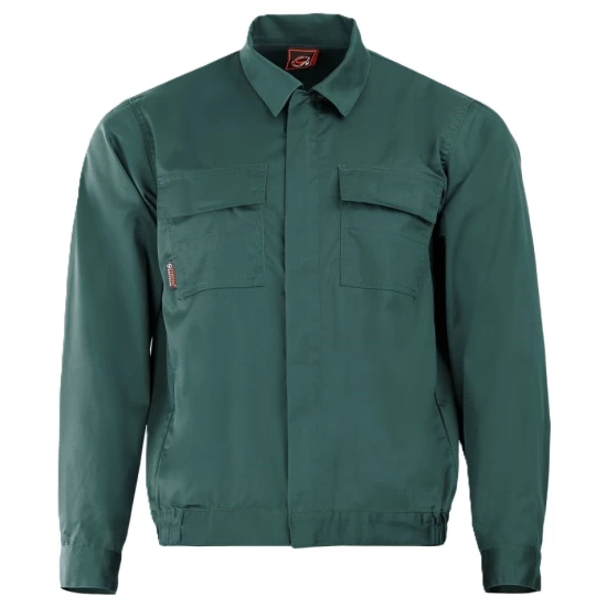 Jacheta de lucru Pluto tercot subtire verde, 195g/m2 Jacheta de lucru Pluto tercot subtire verde, 195g/m2