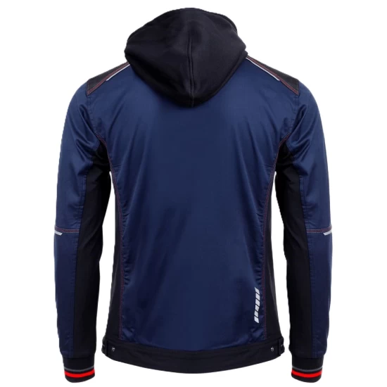 Jacheta de lucru 4stretch elastica, bleumarin-rosu Jacheta de lucru 4stretch elastica, bleumarin-rosu