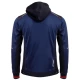 Jacheta de lucru 4stretch elastica, bleumarin-rosu Jacheta de lucru 4stretch elastica, bleumarin-rosu