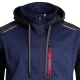 Jacheta de lucru 4stretch elastica, bleumarin-rosu Jacheta de lucru 4stretch elastica, bleumarin-rosu