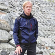 Jacheta de lucru 4stretch elastica, bleumarin-rosu Jacheta de lucru 4stretch elastica, bleumarin-rosu