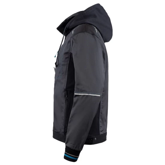 Jacheta de lucru 4stretch elastica, gri-albastru Jacheta de lucru 4stretch elastica, gri-albastru