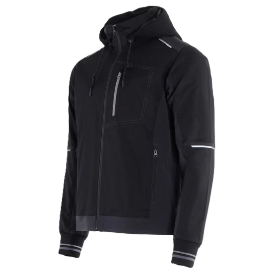 Jacheta de lucru 4stretch elastica, negru-gri Jacheta de lucru 4stretch elastica, negru-gri