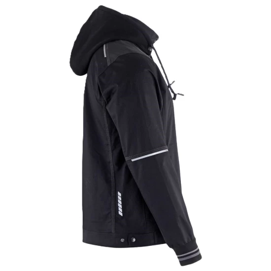 Jacheta de lucru 4stretch elastica, negru-gri Jacheta de lucru 4stretch elastica, negru-gri
