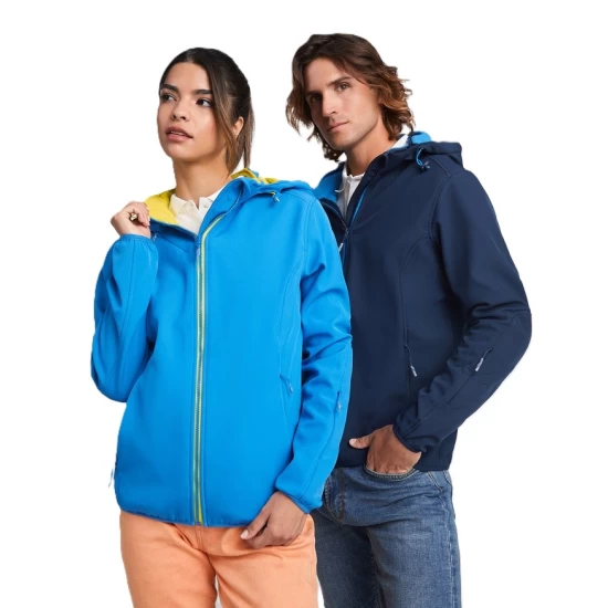 Jacheta softshell cu gluga, negru Jacheta softshell cu gluga, negru