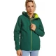 Jacheta softshell cu gluga, verde sticla Jacheta softshell cu gluga, verde sticla