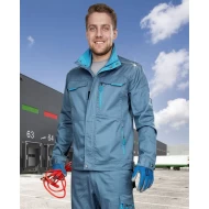 Jacheta de lucru vara calitate excelenta, tercot 200g/m2, Summer, Gri-deschis