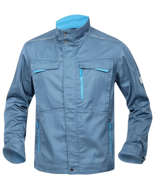 Jacheta de lucru vara calitate excelenta, tercot 200g/m2, Summer, Gri-deschis