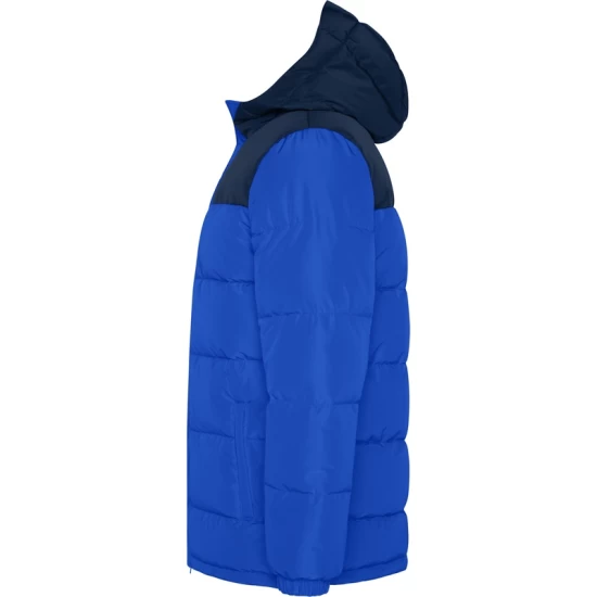 Jacheta de iarna bicolora, impermeabila, albastru royal-bleumarin