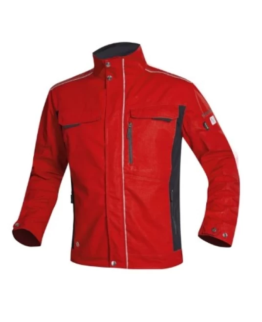 Jacheta de lucru premium Urban Plus, tercot 270g/m2, Rosu Jacheta de lucru premium Urban Plus, tercot 270g/m2, Rosu