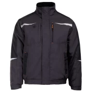 Jacheta de iarna tercot Kastor Plus, gri-negru-portocaliu Jacheta de iarna tercot Kastor Plus, gri-negru-portocaliu