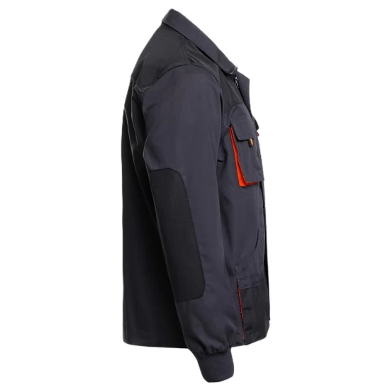 Jacheta de lucru rezistenta la uzura Kastori, tercot 260g/m2, negru portocaliu Jacheta de lucru rezistenta la uzura Kastori, tercot 260g/m2, negru portocaliu