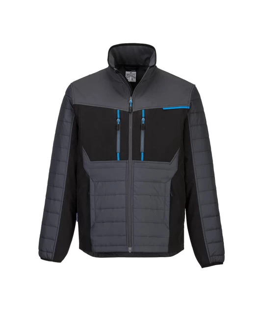 Jacheta de lucru sport Buffle Hybrid, Gri metalic