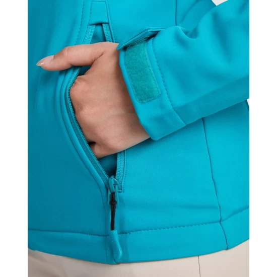 Jacheta femei softshell albastru royal Jacheta femei softshell albastru royal