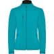 Jacheta femei softshell turcoaz