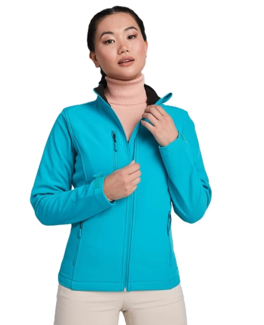 Jacheta femei softshell turcoaz Jacheta femei softshell turcoaz