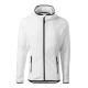 Jacheta fleece barbati cu gluga, Alb Jacheta fleece barbati cu gluga, Alb