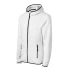 Jacheta fleece barbati cu gluga, Alb