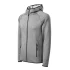 Jacheta fleece barbati cu gluga, Gri inchis