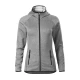 Jacheta fleece femei cu gluga, Gri inchis Jacheta fleece femei cu gluga, Gri inchis
