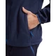 Jacheta fleece barbati, bicolora, 220g/m2, bleumarin-albastru royal Jacheta fleece barbati, bicolora, 220g/m2, bleumarin-albastru royal
